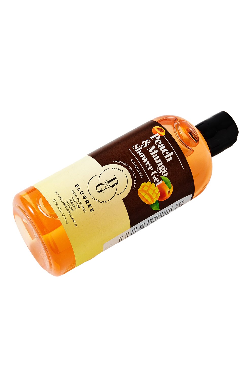 Гель для душа персик-манго (400ml) BLUGREE, арт. 8682983900267, фото 2