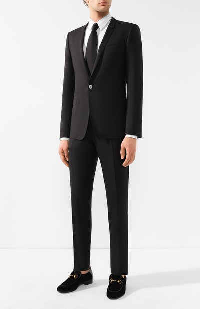 Хлопковая рубашка GIVENCHY черно-белого цвета по цене 28750 руб., арт. BM608R100J, фото 2 Хлопковая рубашка GIVENCHY, арт. BM608R100J, фото 2