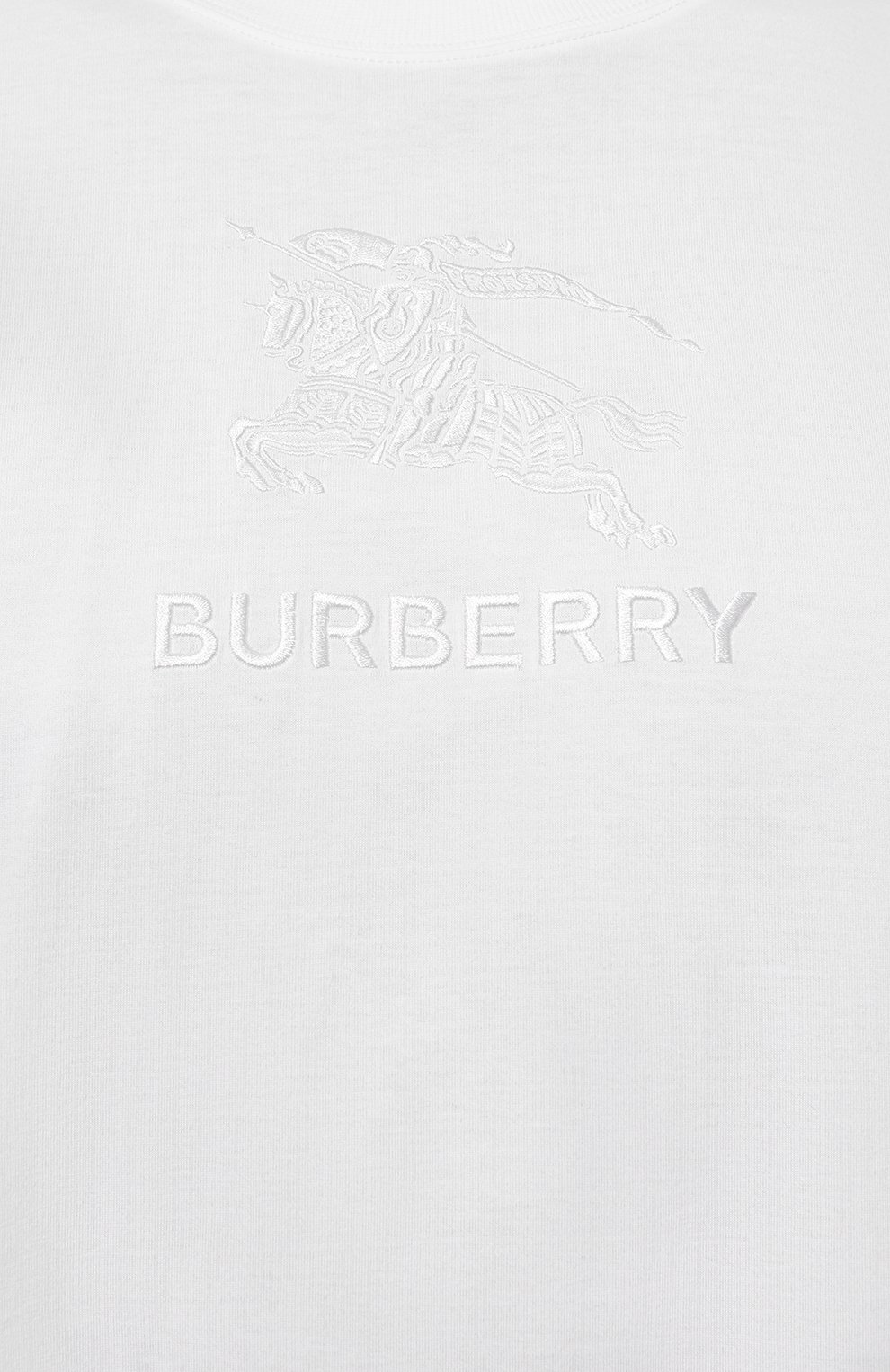 Хлопковая футболка BURBERRY, арт. 8072751, фото 5