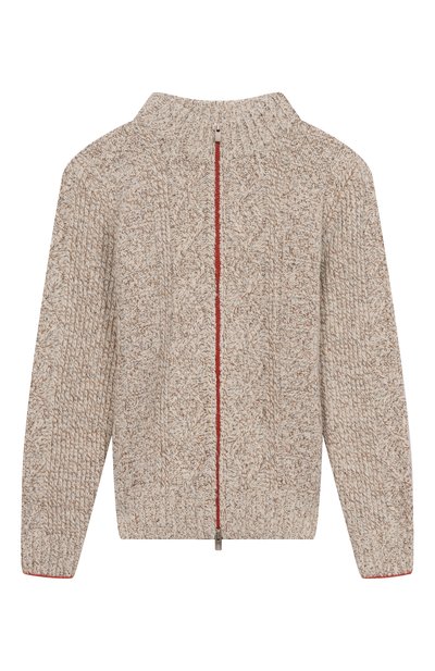 Кардиган из шерсти и шелка BRUNELLO CUCINELLI, арт. BRIM51406C