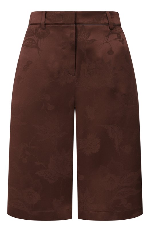 Шелковые шорты MVST M26.2PW.T043/F126 FL0RAL JACQUARD Коричневый M26.2PW.T043/F126 FL0RAL JACQUARD