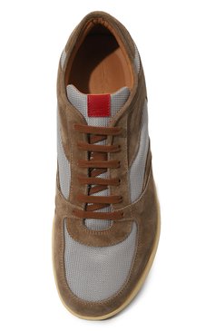 Комбинированные кроссовки KITON, арт. USSA018NX0016, фото 1