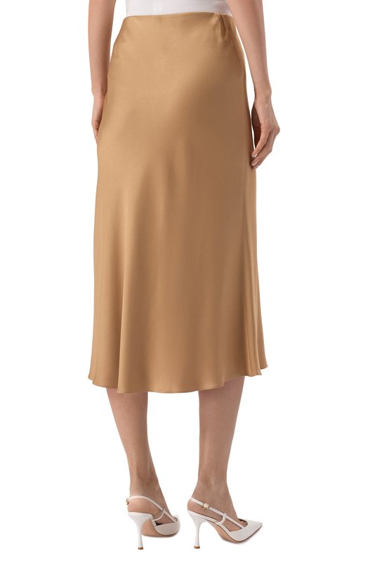 Атласная юбка Noble&Brulee NB107/020624/1466 Бежевый  NB107/020624/1466 Фото 4
