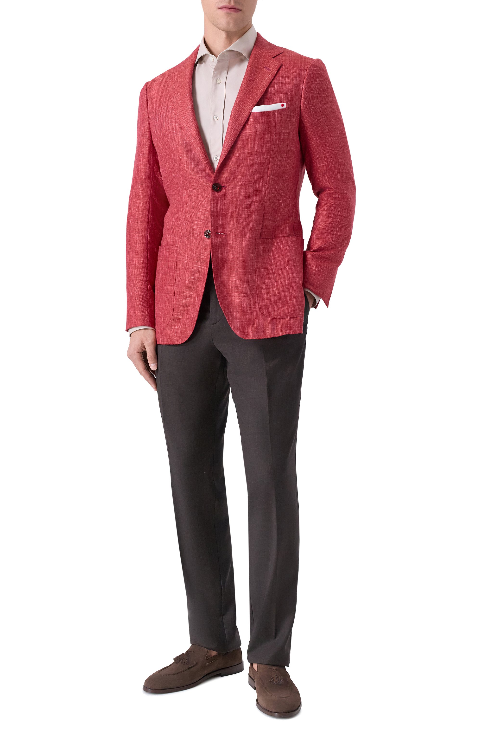 Пиджак из кашемира и шелка KITON, арт. UG81K06T46, фото 2