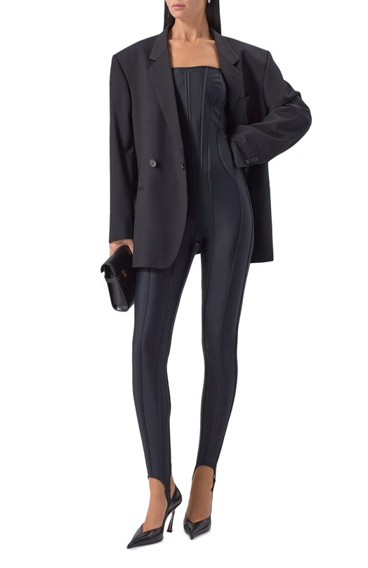 Комбинезон Mugler 25F3C00125842 Чёрный  25F3C00125842 Фото 2