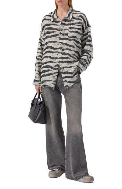 Женская хлопковая рубашка R13, арт. R13WR075-R661B_001