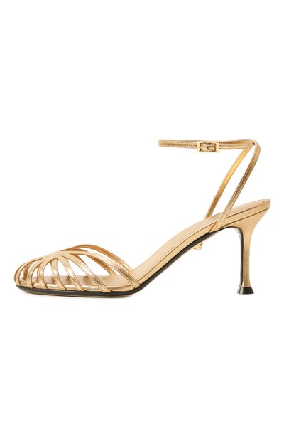 Кожаные босоножки ally 75 ALEVI MILANO, арт. L25SC003.N.0795G03, фото 4