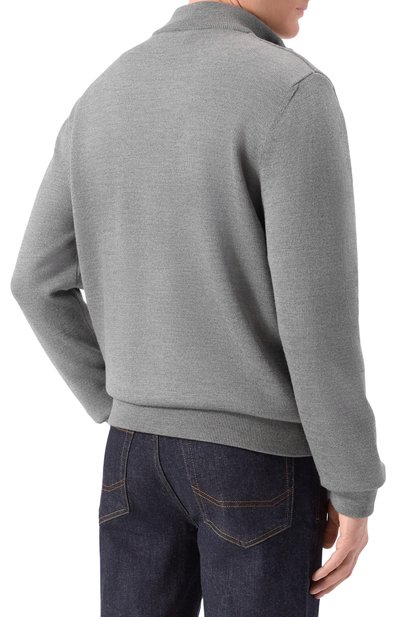 Кардиган с замшевой отделкой ZILLI, арт. KZMC01M0270VTSU00_002, фото 4