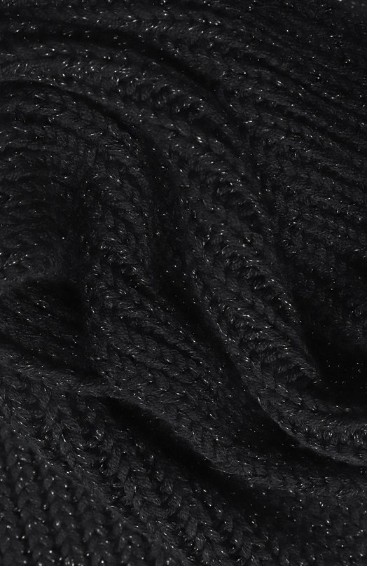 Шерстяной шарф Gucci 809176/3GAAB Чёрный  809176/3GAAB Фото 3