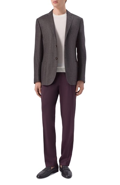 Шерстяные брюки BERWICH, арт. ZIP/1/ZG1456X, фото 2