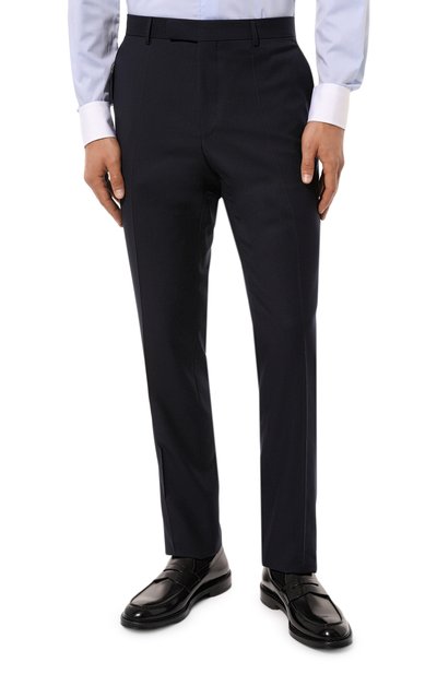 Шерстяной костюм BOSS темно-синего цвета по цене 247000 руб., арт. 50426590, фото 5 Шерстяной костюм BOSS, арт. 50426590, фото 5