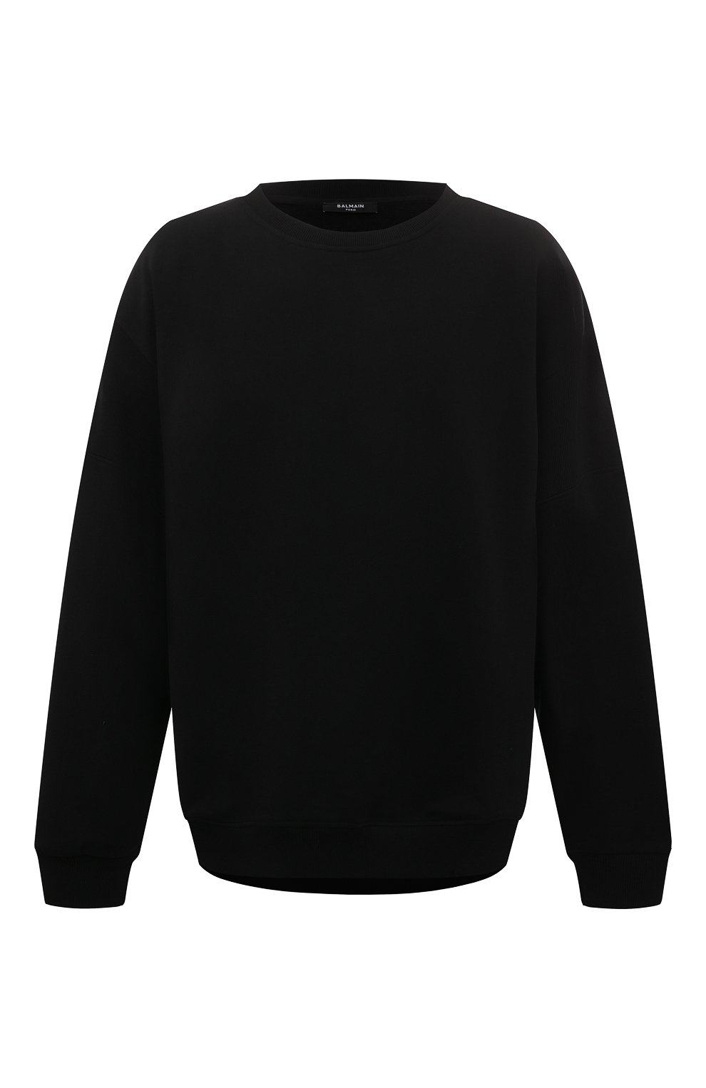 Хлопковый свитшот BALMAIN, арт. AH1JS047BB16, фото 1