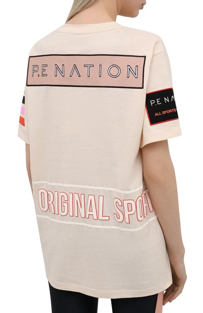Хлопковая футболка P.E. NATION, арт. 21PE1T167, фото 4