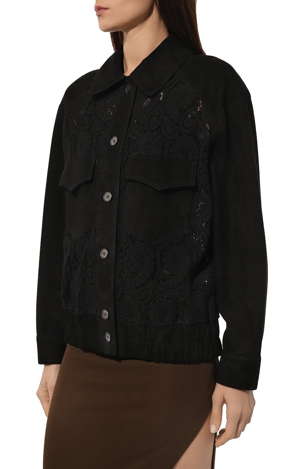 Комбинированный бомбер MVST, арт. TDBCK-Y105, фото 3