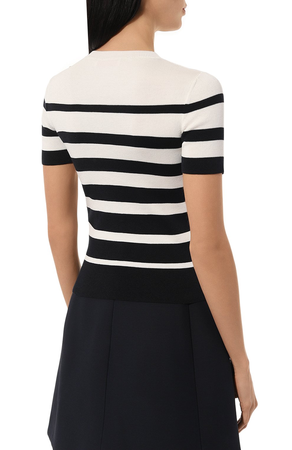 Хлопковый пуловер VALENTINO, арт. 5B3KC57P8MN, фото 4