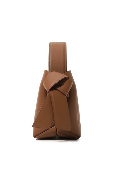 Сумка musubi micro ACNE STUDIOS коричневого цвета по цене 89950 руб., арт. MUSUBI MICR0640, фото 4 Сумка musubi micro ACNE STUDIOS, арт. MUSUBI MICR0640, фото 4