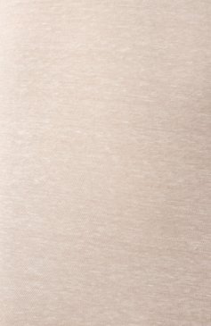 Мужская футболка из хлопка и льна 120% LINO бежевого цвета, арт. 32ALIM7186/G308/S01 | Фото 6 (Длина (для топов): Стандартные; Материал внешний: Лен, Хлопок; Материал сплава: Проставлено; Рукава: Короткие; Драгоценные камни: Проставлено; Принт: Без принта; Стили: Кэжуэл; Мужское Кросс-КТ: Футболка-одежда; Кросс-КТ: Джерси)