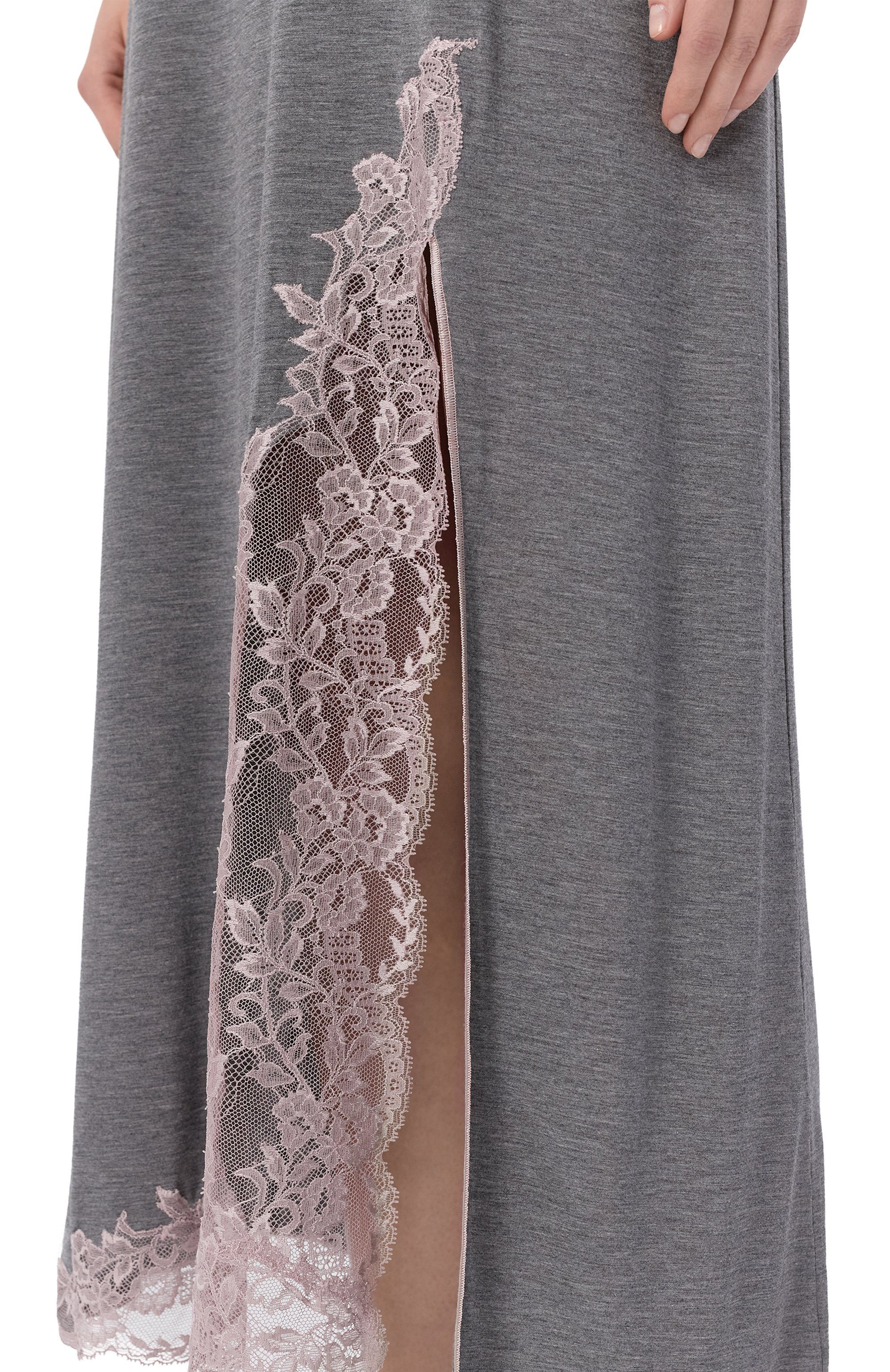 Сорочка GIANANTONIO PALADINI серого цвета по цене 59950 руб., арт. AC09/L, фото 4 Сорочка GIANANTONIO PALADINI, арт. AC09/L, фото 4