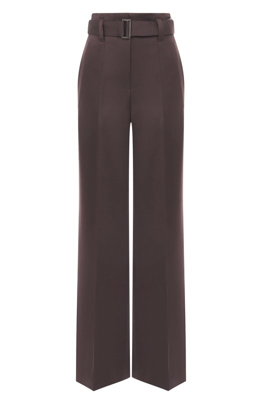 Шерстяные брюки Brunello Cucinelli MB166P8692 Коричневый MB166P8692