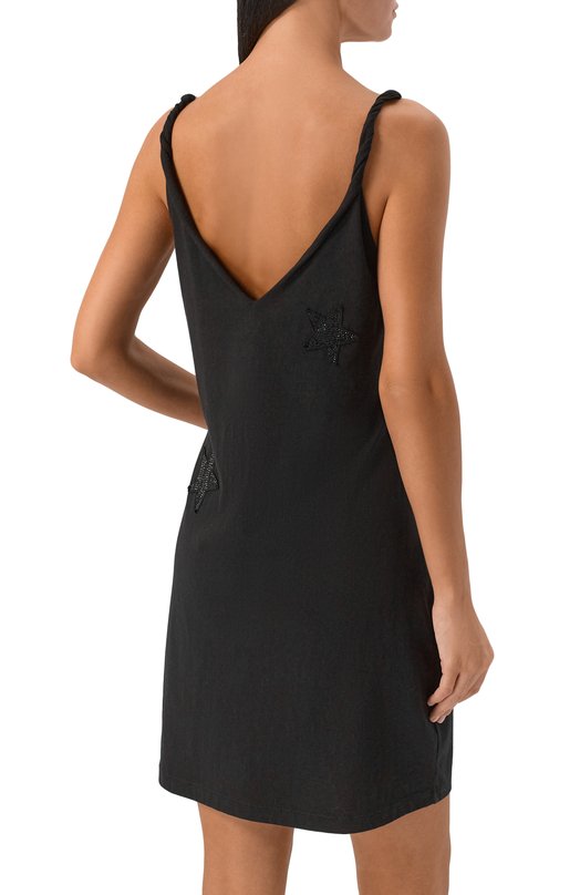 Хлопковое платье Zadig and Voltaire JWDR01099 Чёрный  JWDR01099 Фото 4