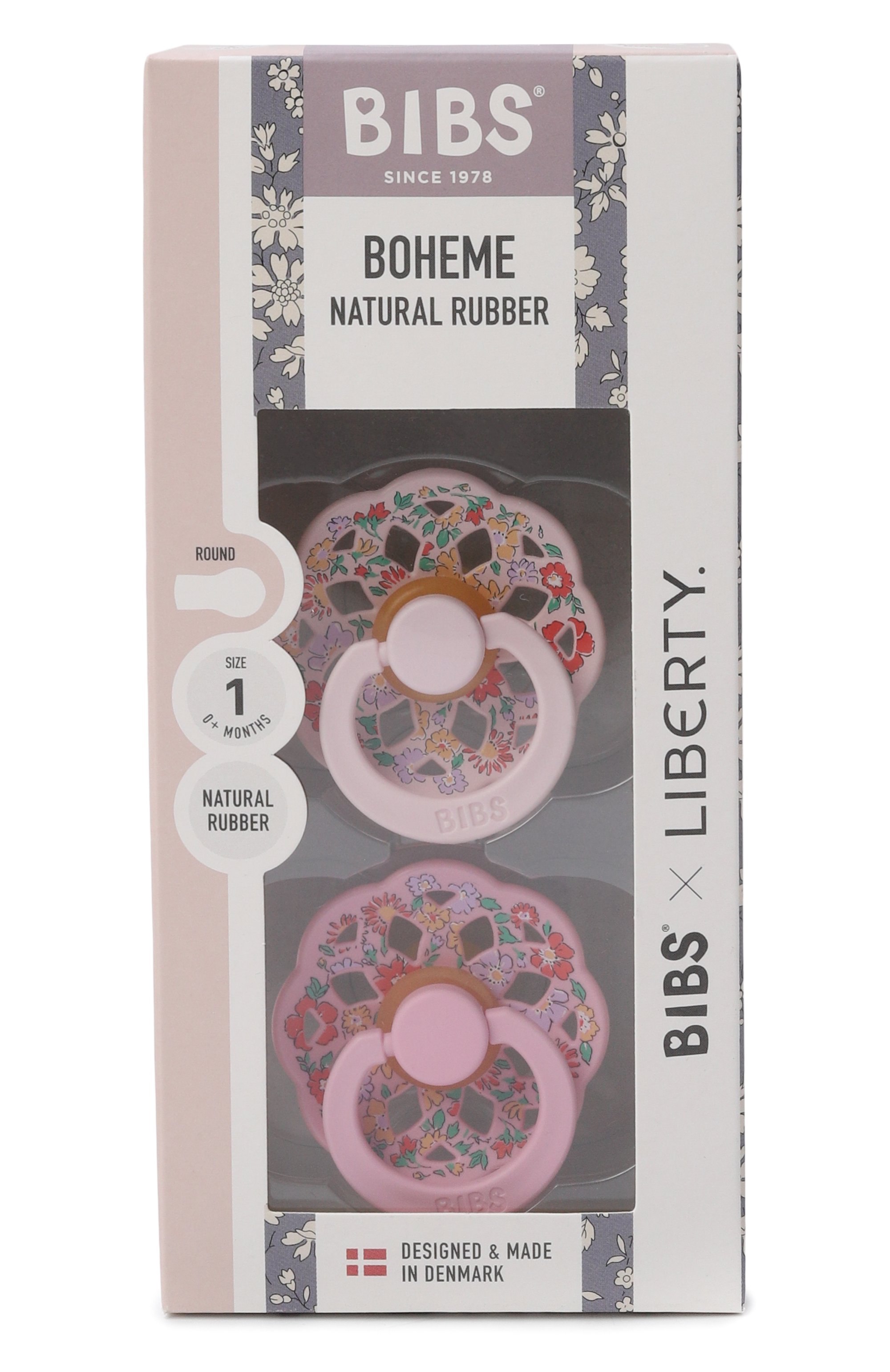 Набор из двух пустышек bibs x liberty BIBS, арт. 23035102, фото 1