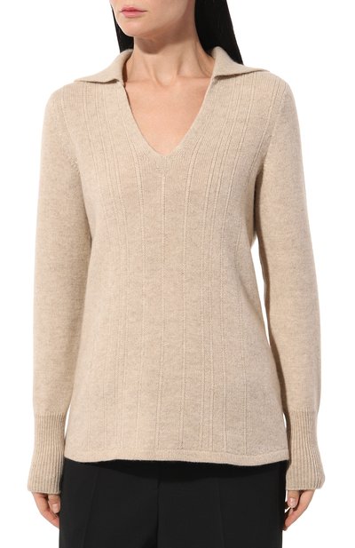 Кашемировый пуловер AND THE BRAND, арт. W24-JM027-1001-102, фото 3