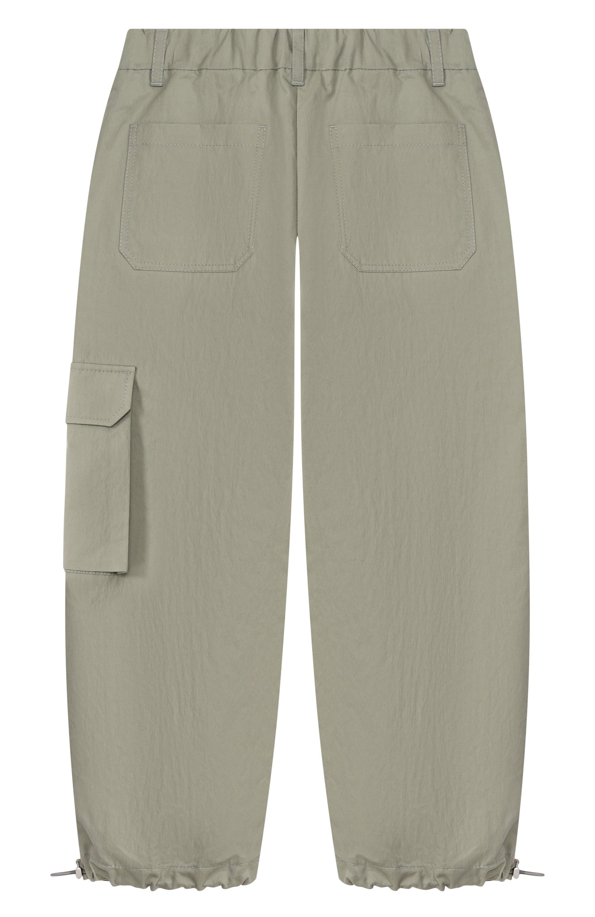 Хлопковые брюки-карго BRUNELLO CUCINELLI, арт. B0F48P239A, фото 2