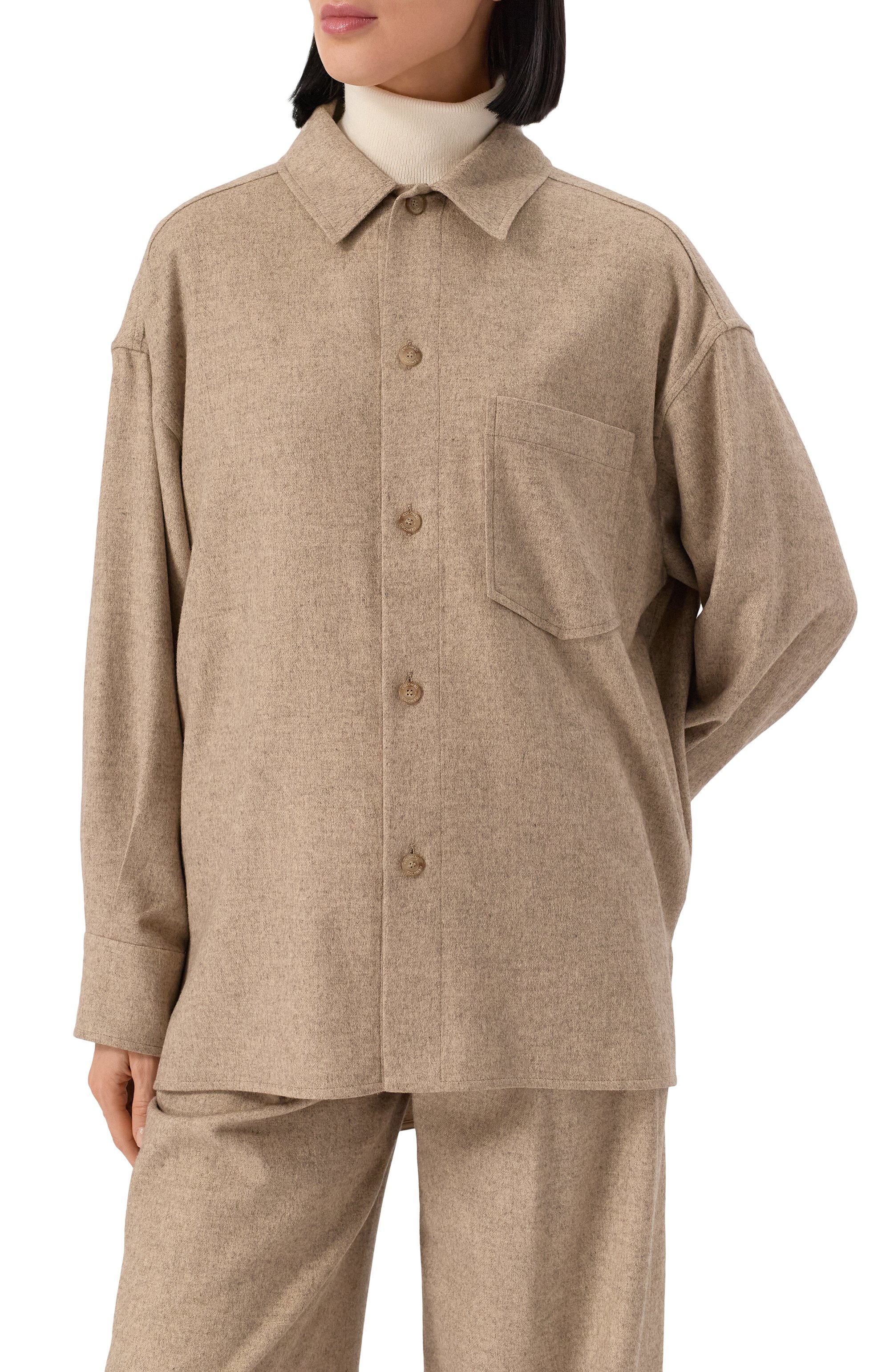 Рубашка из шелка и кашемира COLOMBO, ар�т. CM00366/50504-620, фото 3