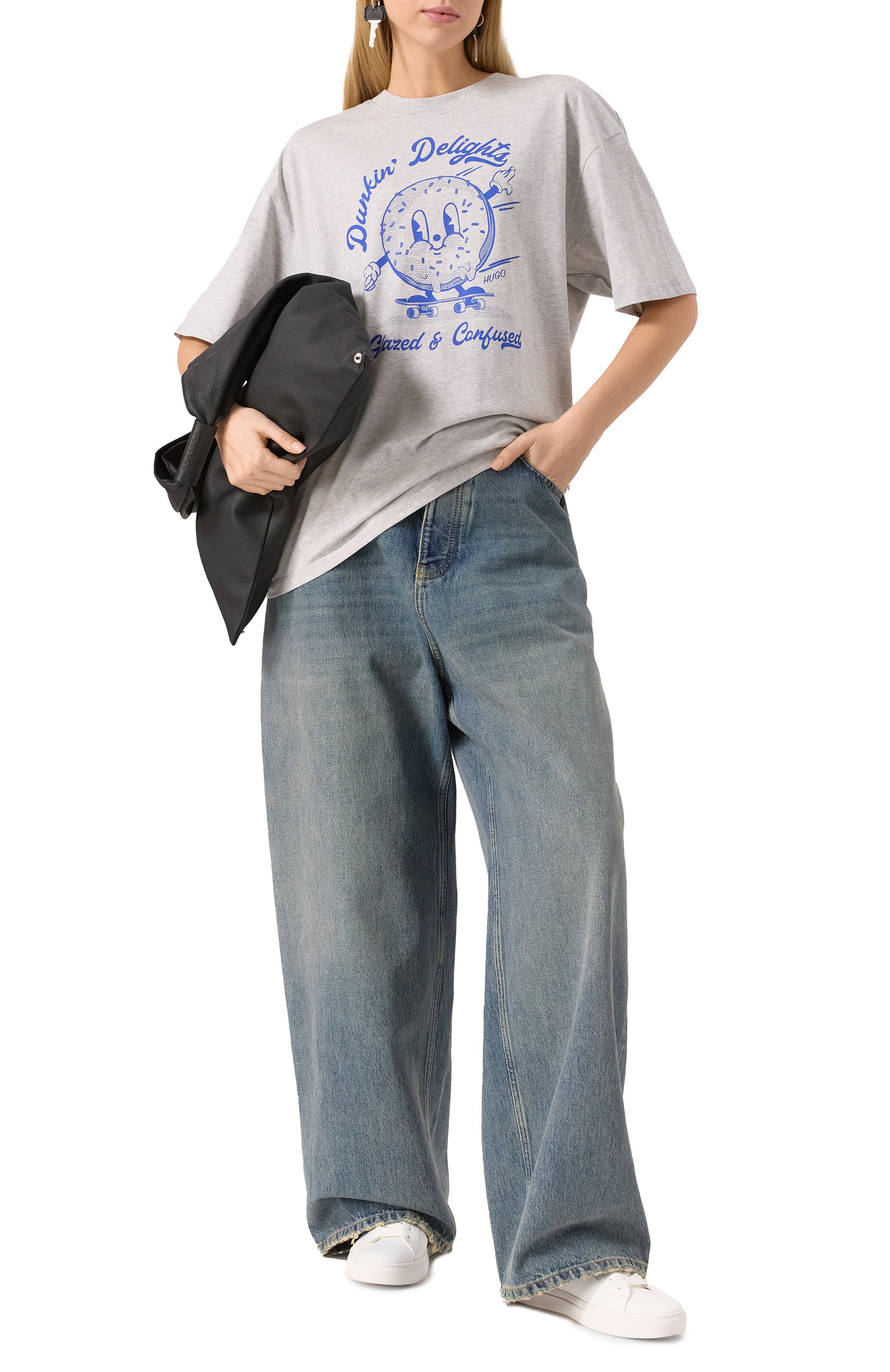 Хлопковая футболка HUGO BLUE, арт. 50533976, фото 2