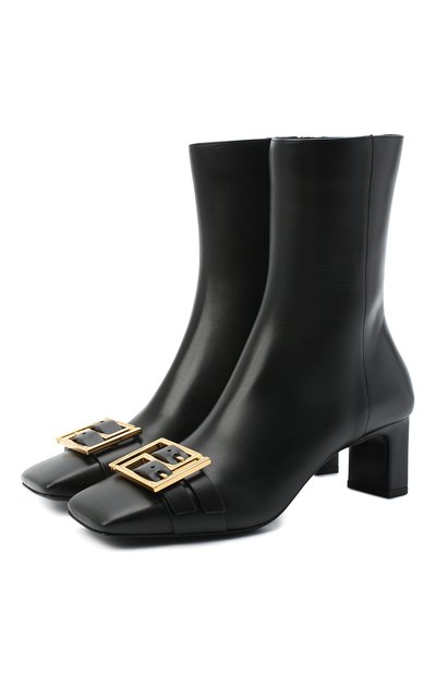 Женские кожаные ботильоны meander VERSACE, арт. DST426H/DVT2P