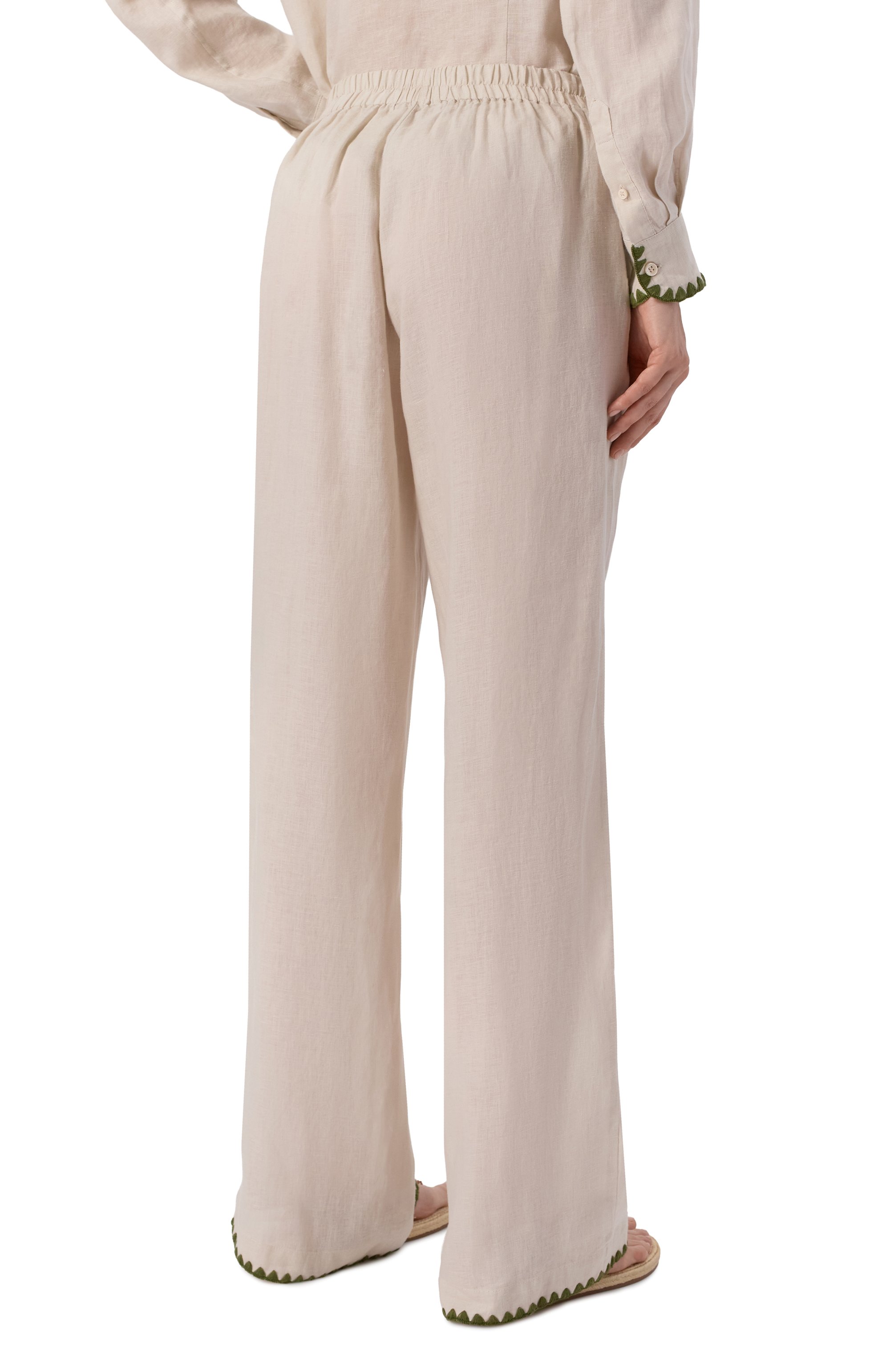 Льняные брюки MC2 SAINT BARTH, арт. STBW TARYN/06874H, фото 4