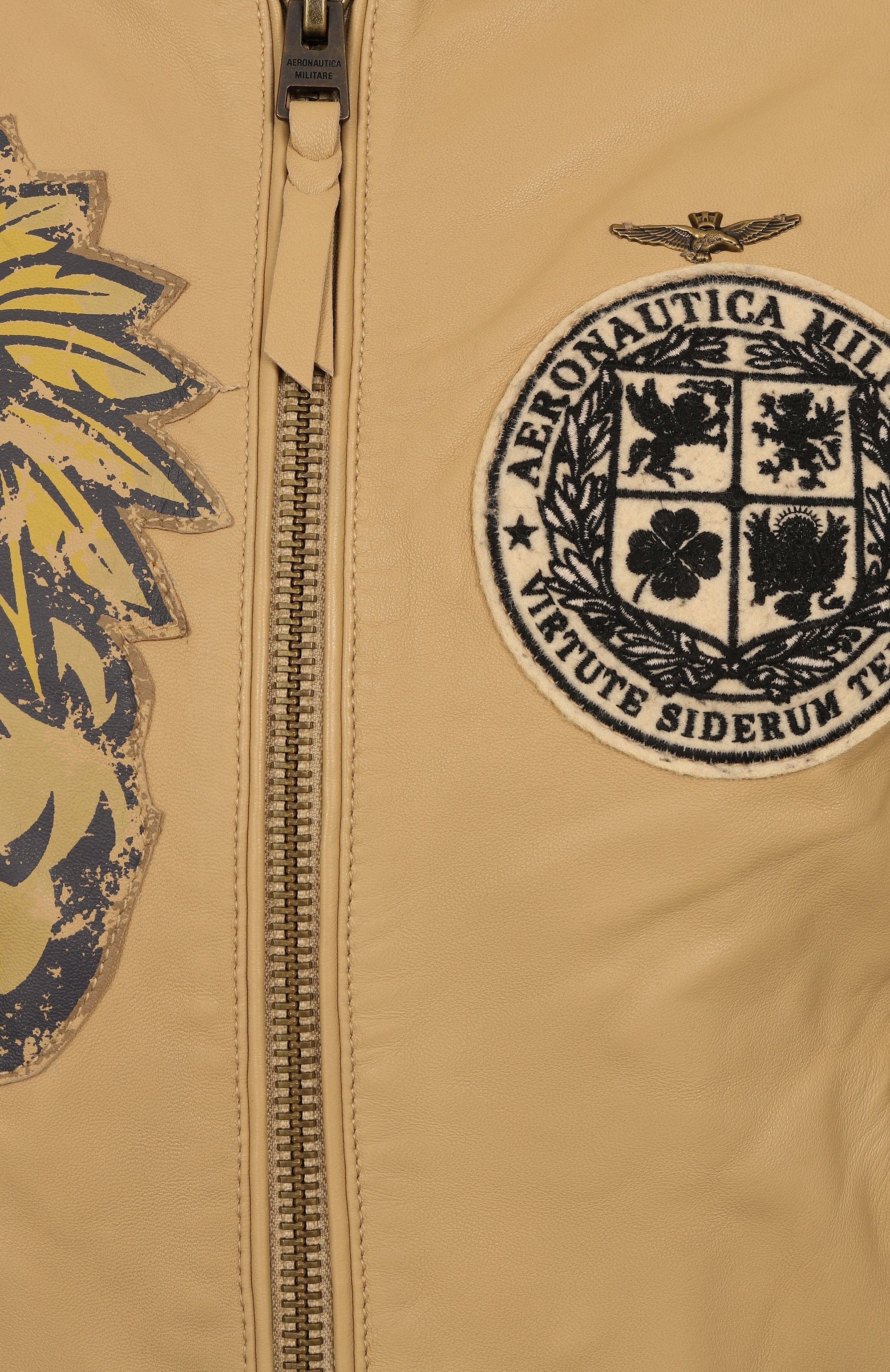 Кожаная куртка AERONAUTICA MILITARE, арт. 251PN6044DPL263, фото 6