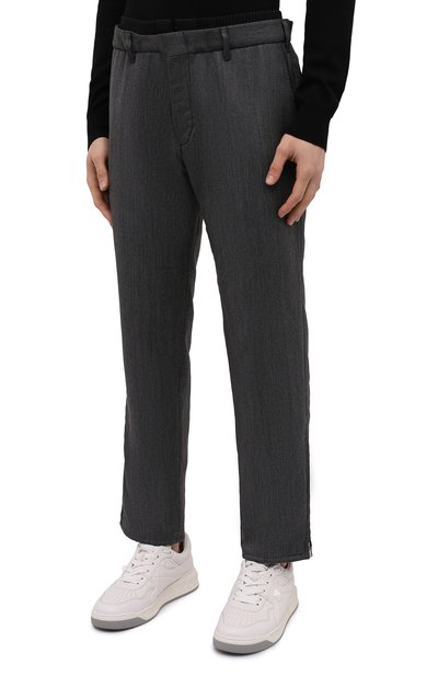 Шерстяные брюки ZILLI SPORT, арт. M0W-40-38X-F6408/0001, фото 3