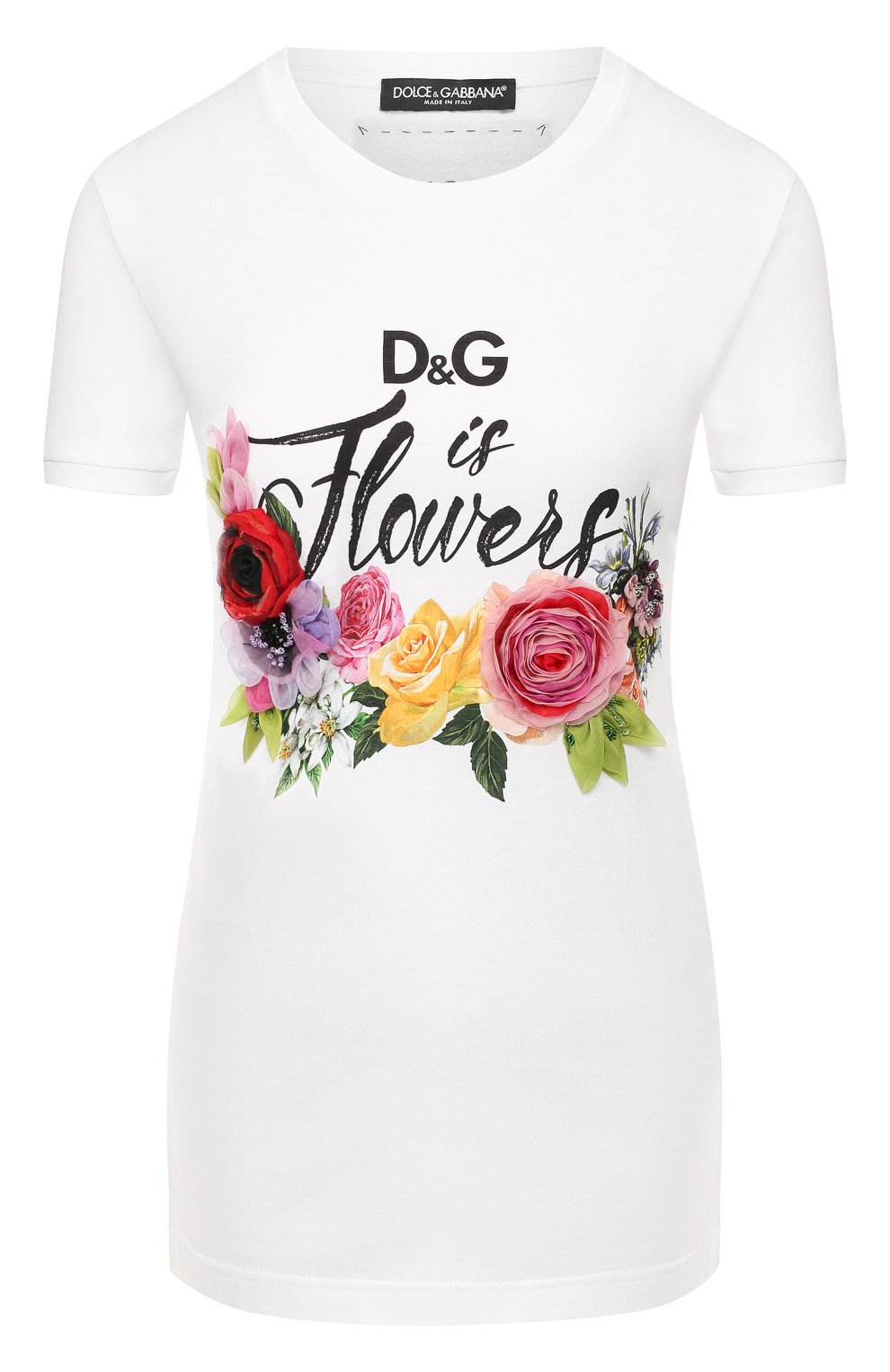 Хлопковая футболка DOLCE & GABBANA, арт. F8K74Z/HH7LP, фото 1