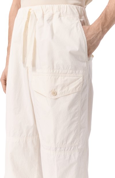 Хлопковые брюки DRIES VAN NOTEN белого цвета по цене 94600 руб., арт. 251-020912-1148, фото 5 Хлопковые брюки DRIES VAN NOTEN, арт. 251-020912-1148, фото 5