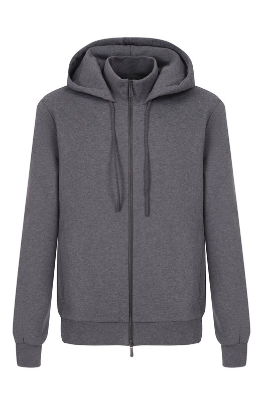 Хлопковый кардиган Zimmerli 1364-43708 Серый 1364-43708