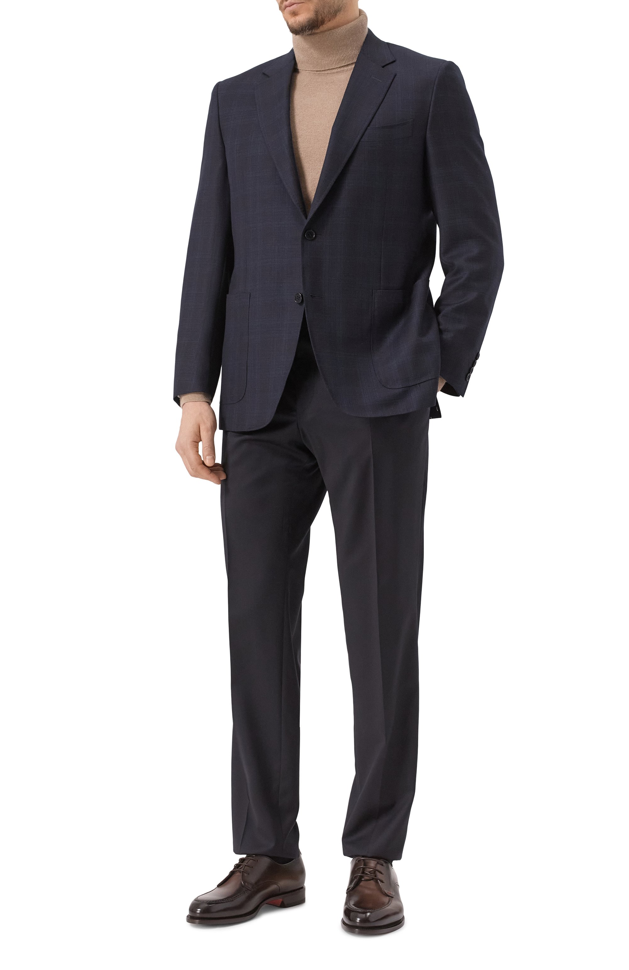 Кожаные дерби colin SANTONI, арт. MCCG18999PC7HFUL, фото 2