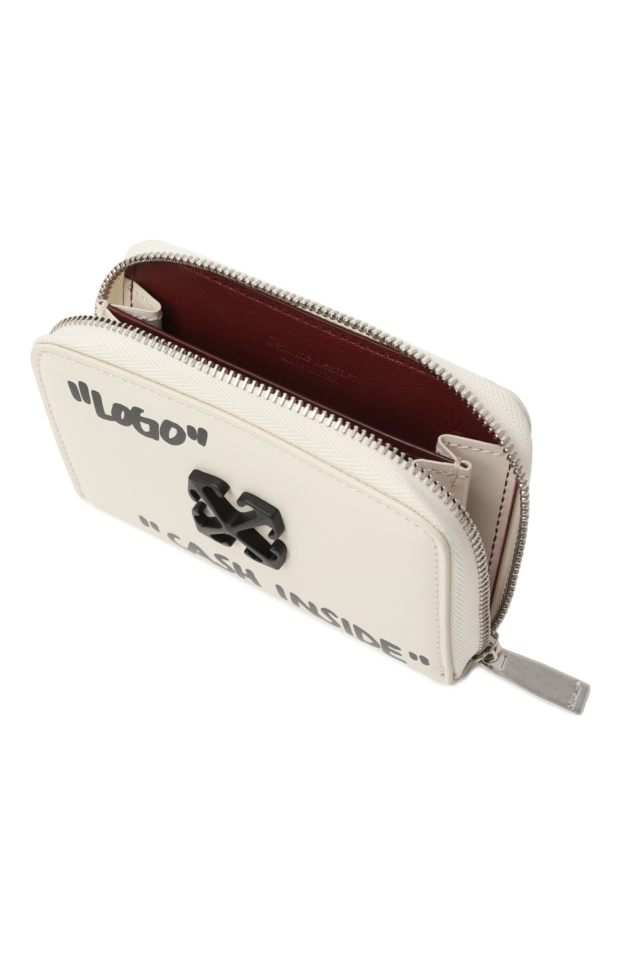 Кожаный кошелек OFF-WHITE, арт. 0WNK001C99LEA001, фото 3