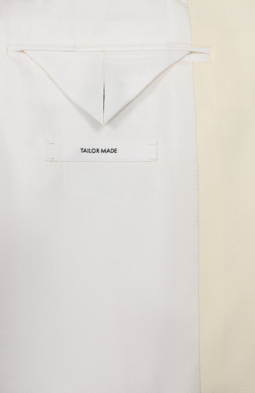 Шерстяной жакет Jil Sander J04BN0108-J40021 Кремовый  J04BN0108-J40021 Фото 7