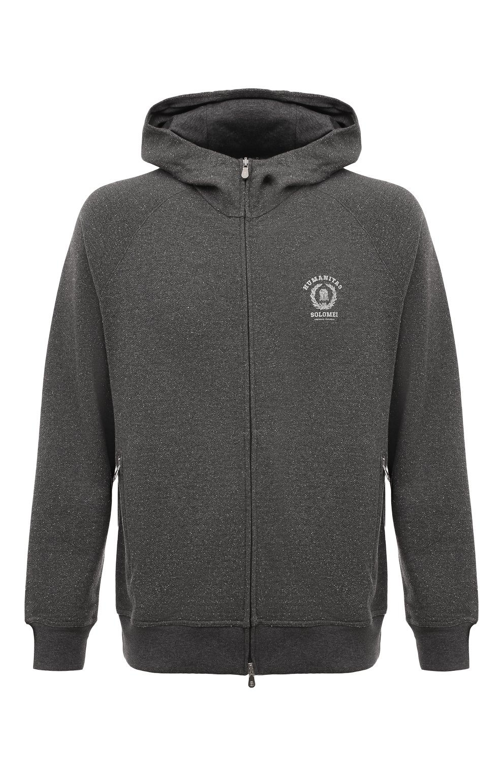 Толстовка из хлопка и шелка BRUNELLO CUCINELLI, арт. MTU22B2224, фото 1