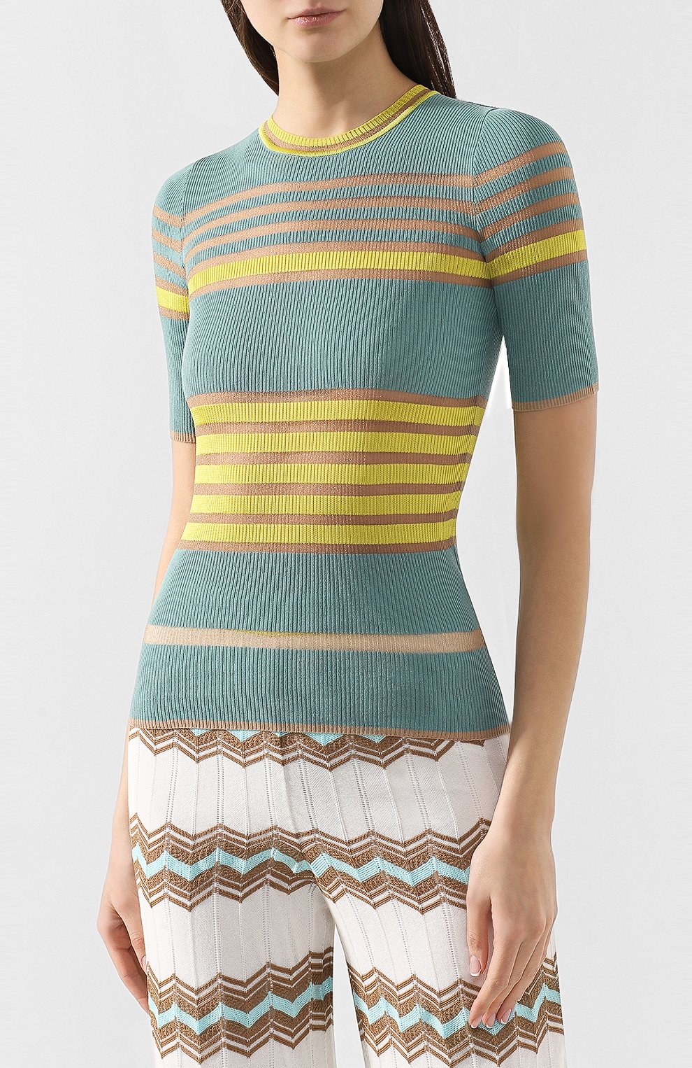 Топы из смеси хлопка и вискозы M MISSONI, арт. 2DN00062/2K0020, фото 3