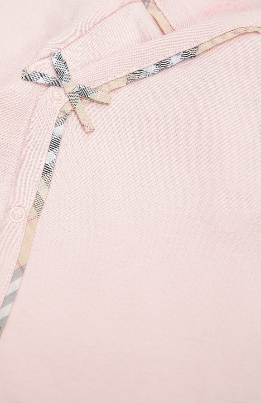 Пижама в комплекте с шапкой и нагрудником BURBERRY, арт. 4037577, фото 5