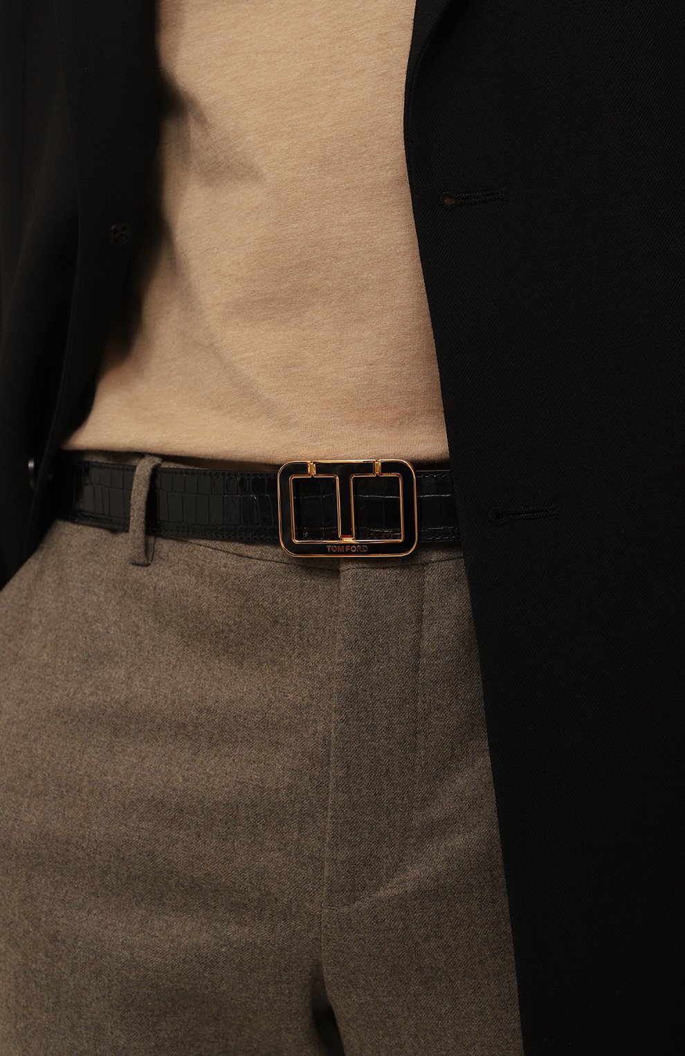 Кожаный ремень TOM FORD, арт. TB281E/LCL239U9000, фото 2