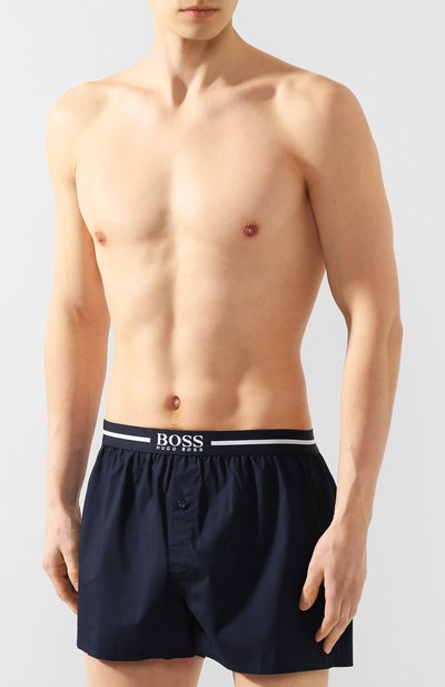 Комплект из двух хлопковых боксеров свободного кроя BOSS, арт. 50388953, фото 4