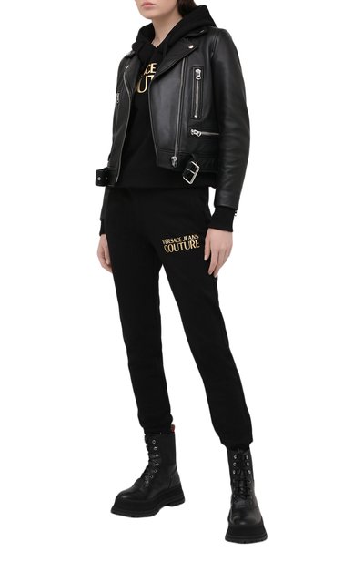 Хлопковые джоггеры VERSACE JEANS COUTURE, арт. A1HWA1TA-WDP310 L0G0 F0IL/30318, фото 2