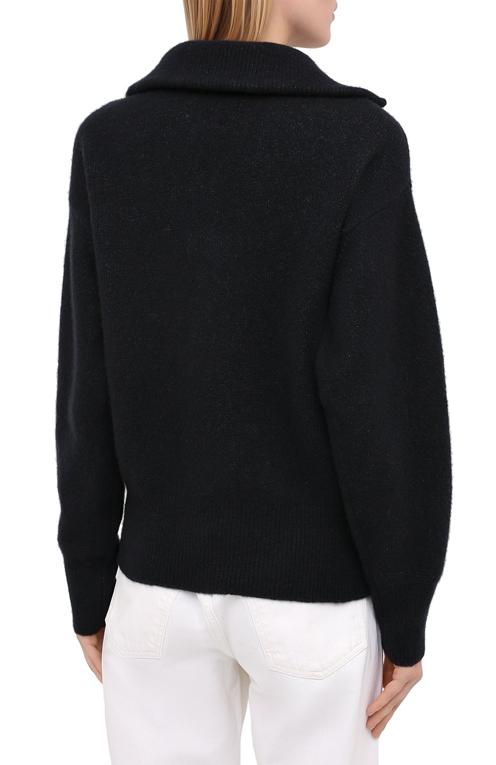 Свитер ISABEL MARANT ETOILE темно-серого цвета по цене 53950 руб., арт. PU0766-20A081E/FANCY, фото 4 Свитер ISABEL MARANT ETOILE, арт. PU0766-20A081E/FANCY, фото 4