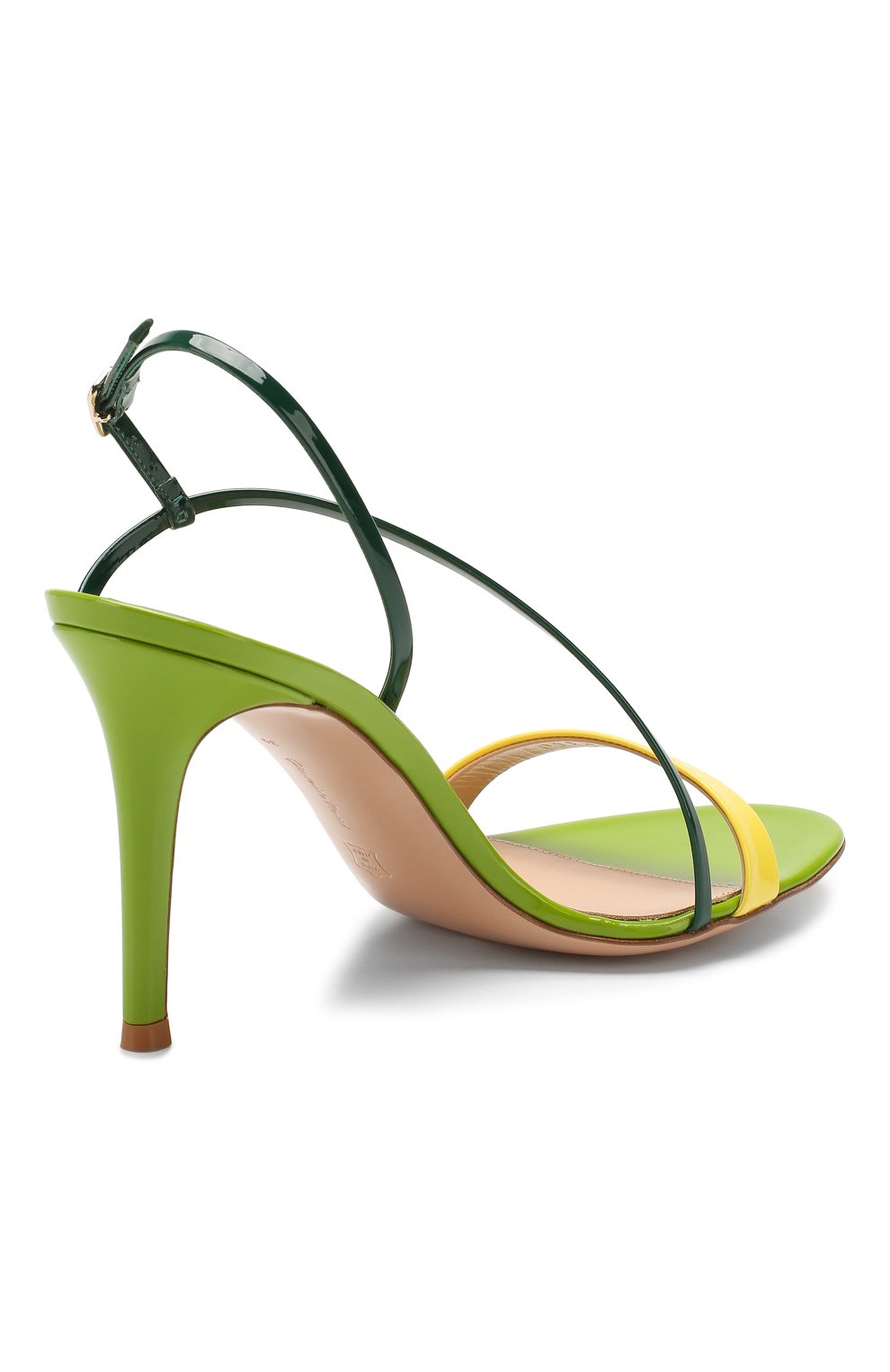 Кожаные босоножки manhattan GIANVITO ROSSI, арт. G30192.85RIC.VERYLEM, фото 4