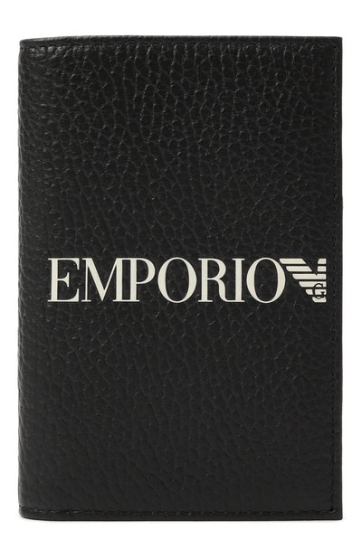 Мужской кожаный футляр для кредитных карт EMPORIO ARMANI, арт. EM003592/AF19355