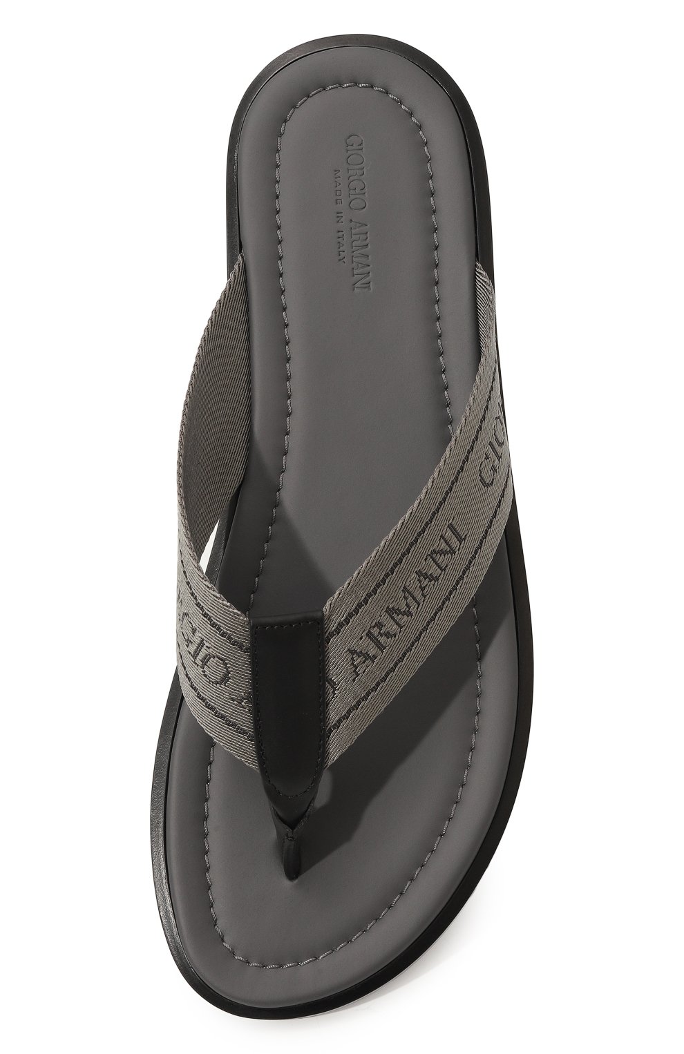 Комбинированные шлепанцы GIORGIO ARMANI, арт. X2P089/XN159, фото 6