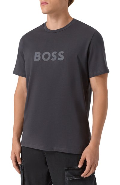 Хлопковая футболка BOSS, арт. 50491706, фото 3